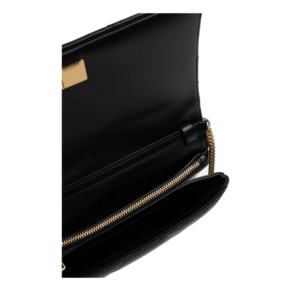 TORY BURCH Portemonnee Kira aan een band Black Dames