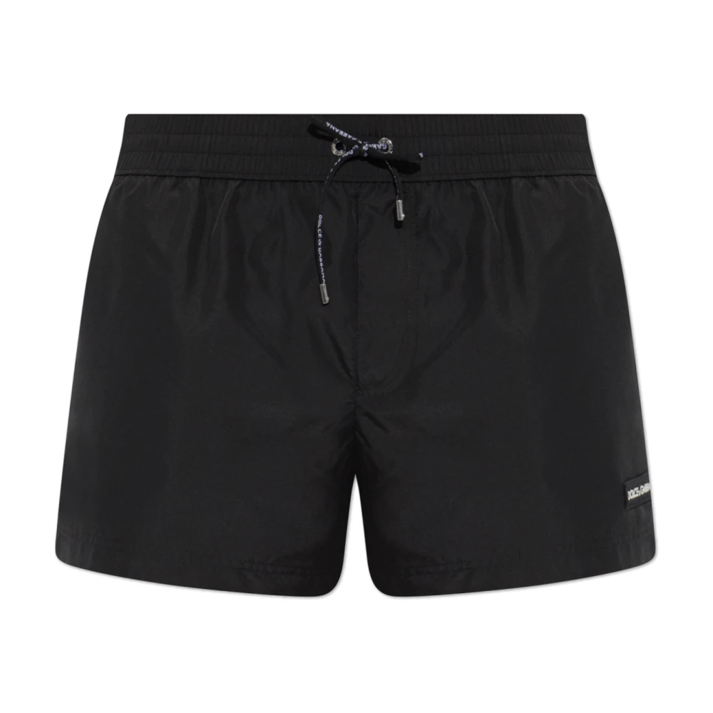 Dolce & Gabbana Hombre Negro Trajes De Baño, Talla: S