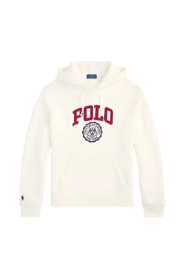 Flocked Logo Hoodie
