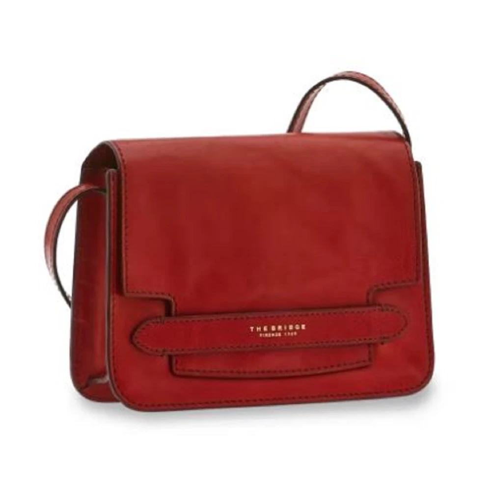 The Bridge Women's Red Cross Body Bags, One Size, Lucrezia Crossbody Bag