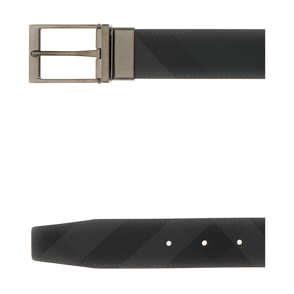 Burberry Stijlvolle Riemencollectie Black Heren