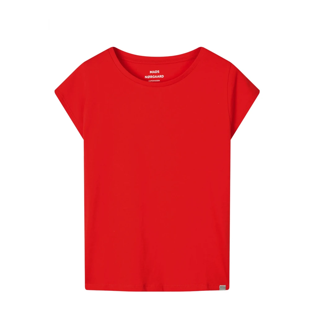Tops > T-Shirts - - Mads Nørgaard - Modalova