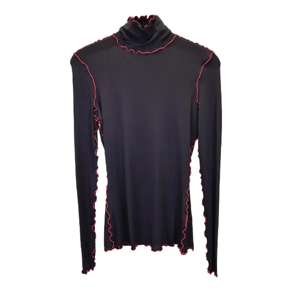 Proenza Schouler Pre-owned Polyester tops Black Dames