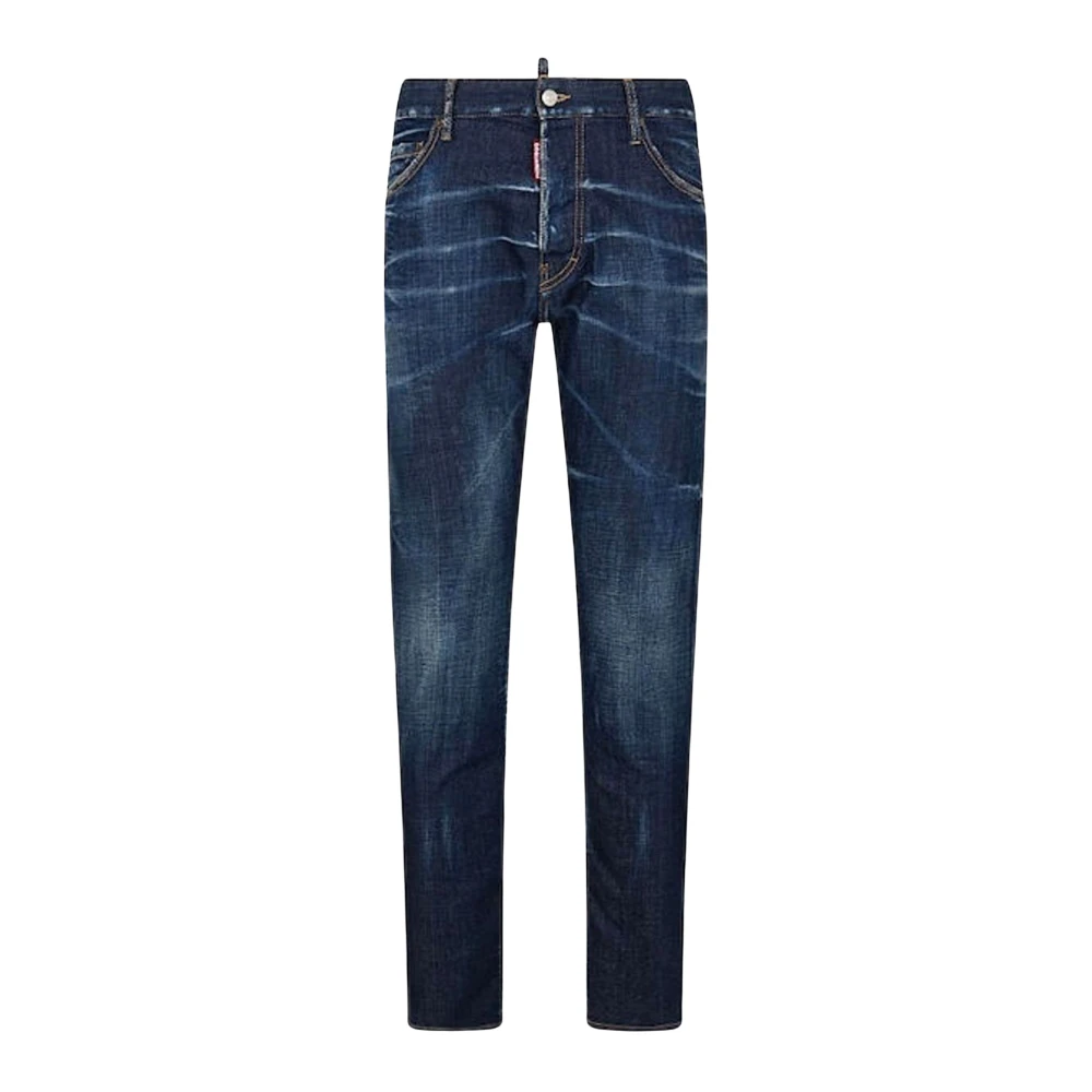 Dsquared2 Jean - Male - Slim Fit Jeans - Blue - Xs - Jeans