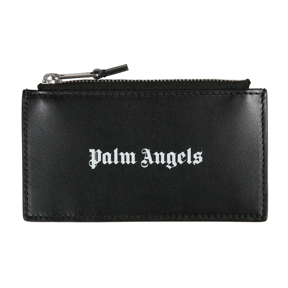 Palm Angels Stijlvolle Kaarthouder Portemonnee Black Heren