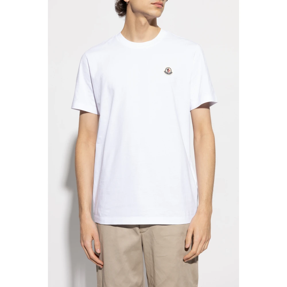Moncler Driepack T-shirts met logo Multicolor Heren