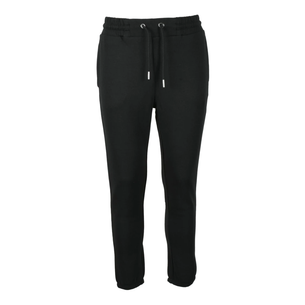 Sun68 Casual Katoenmix Stretch Broek Black Heren