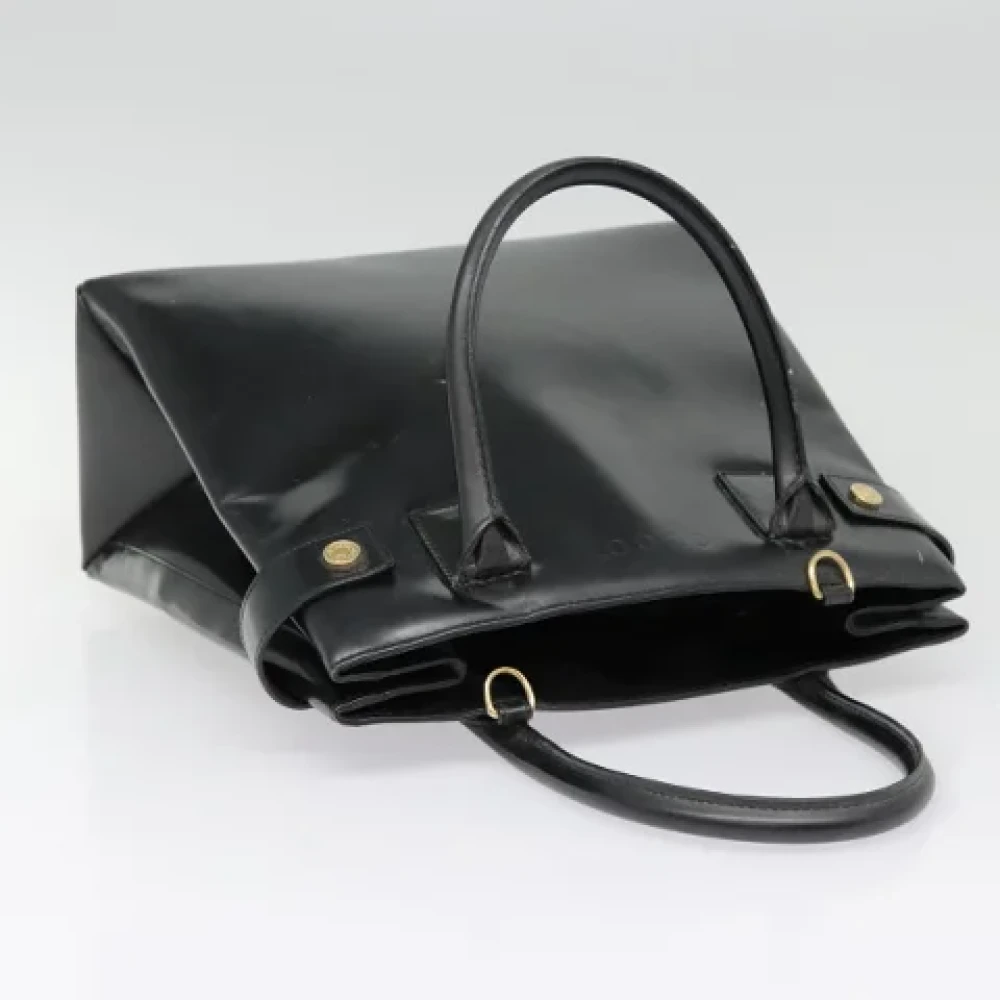 Gucci Vintage Pre-owned Leather handbags Black Dames