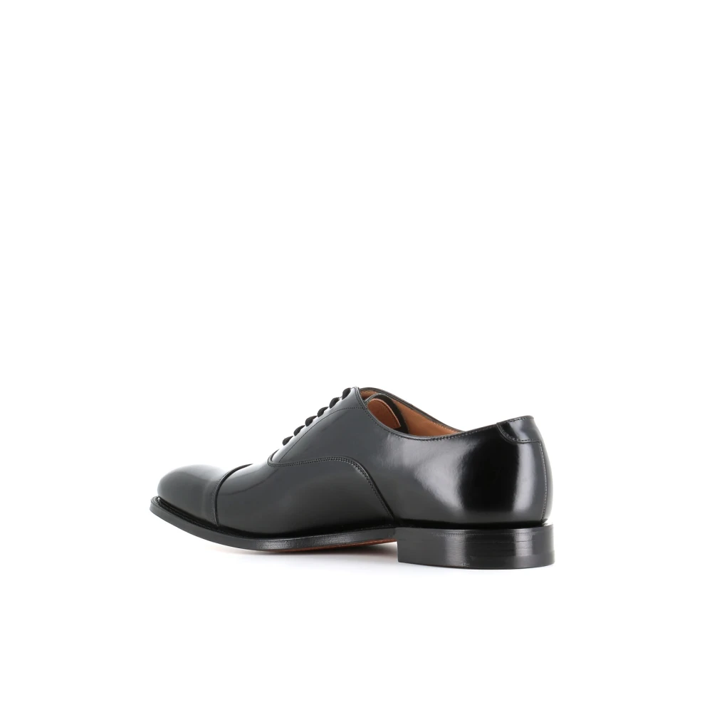 Church's Zwarte Oxford Platte Schoenen Black Heren