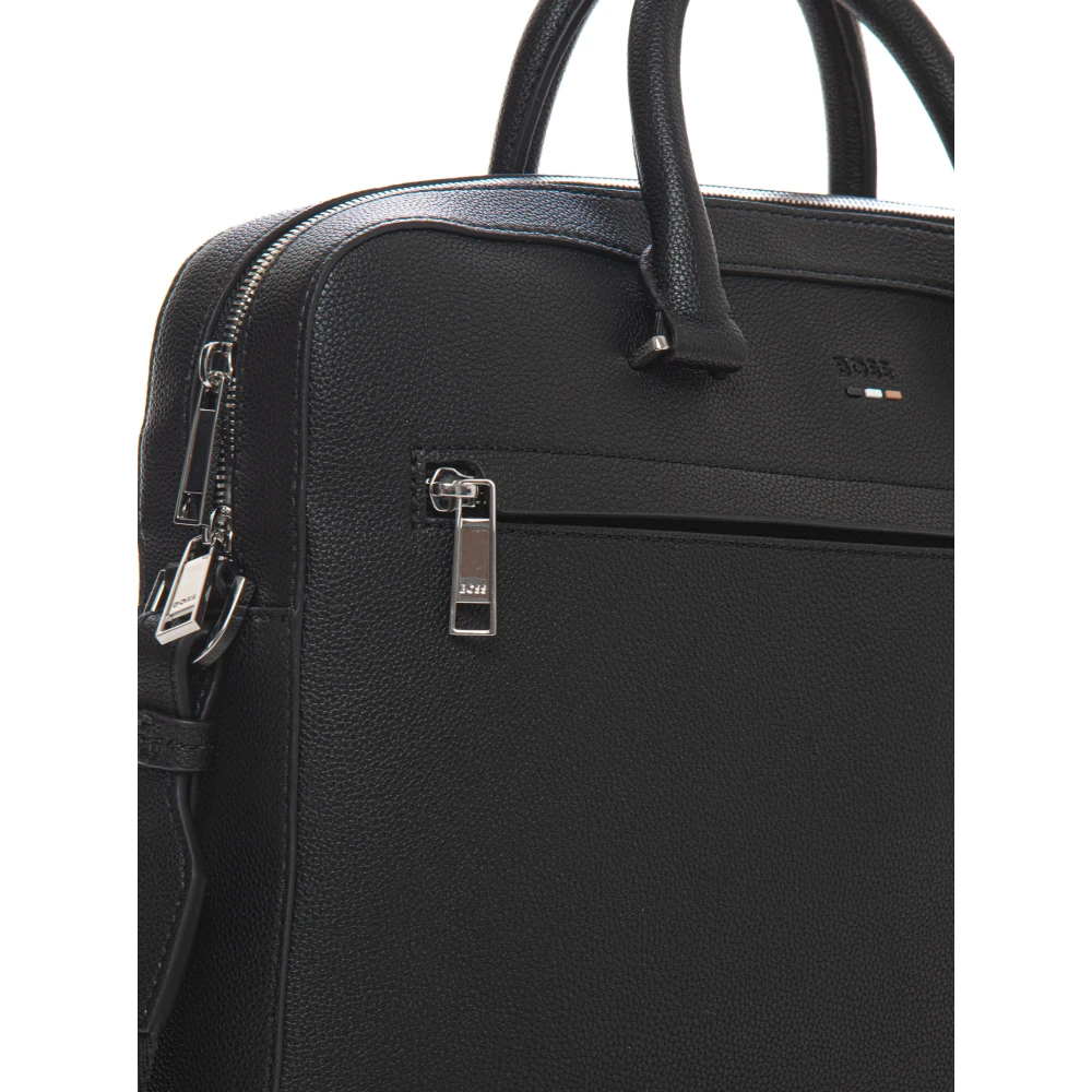 Boss Werktas Satchel Bag Black Heren