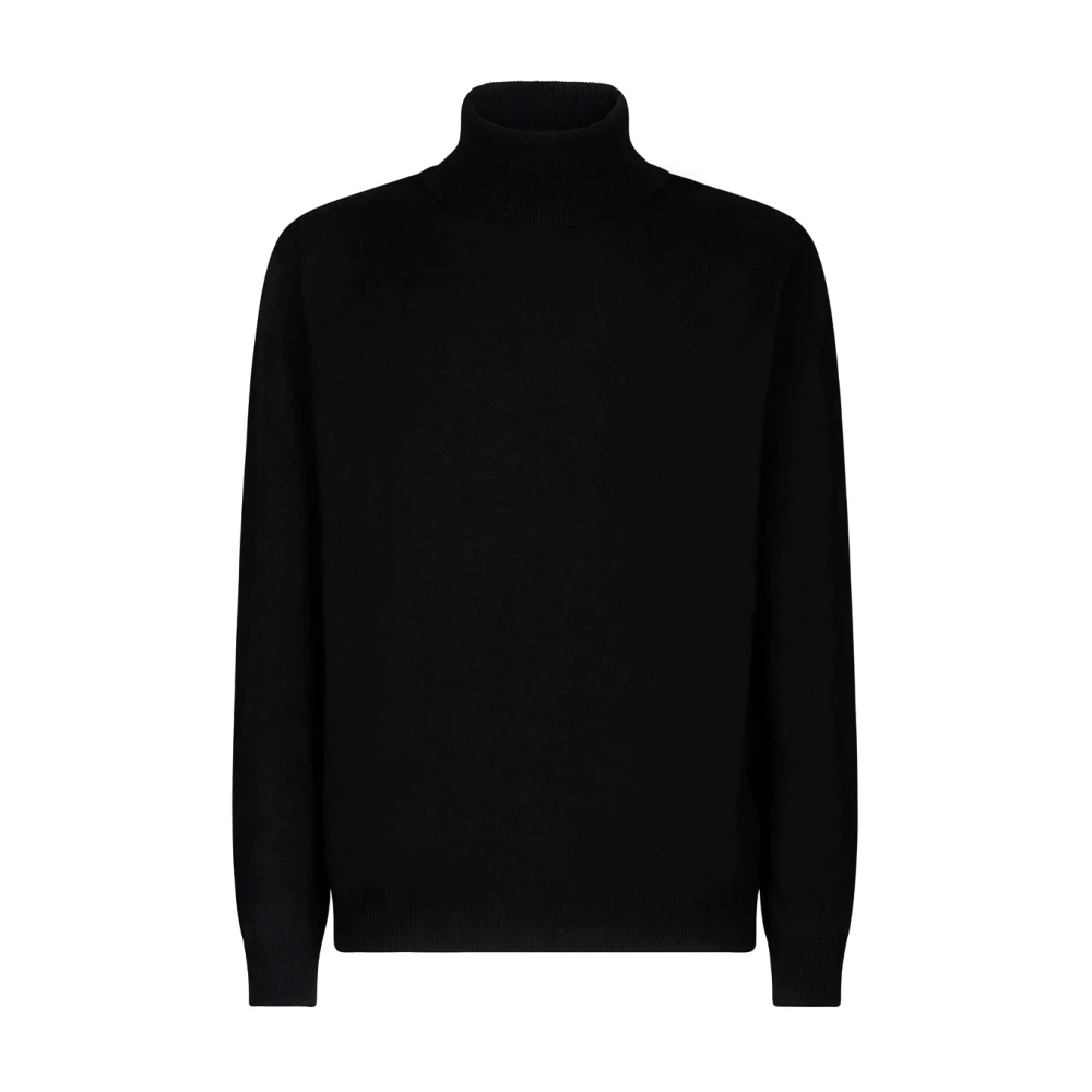 Dondup Men's Black Turtlenecks, L, Turtleneck Jumper