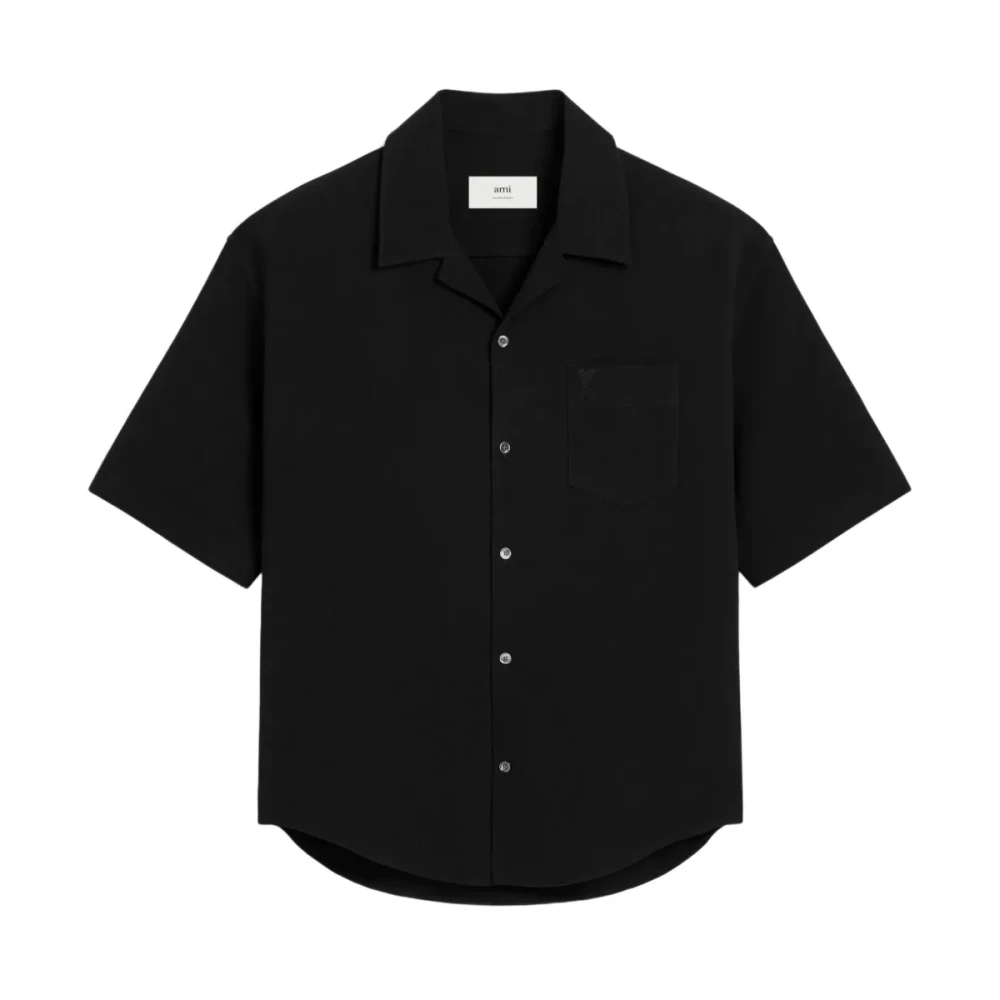 Shirts > Short Sleeve Shirts - - Ami Paris - Modalova
