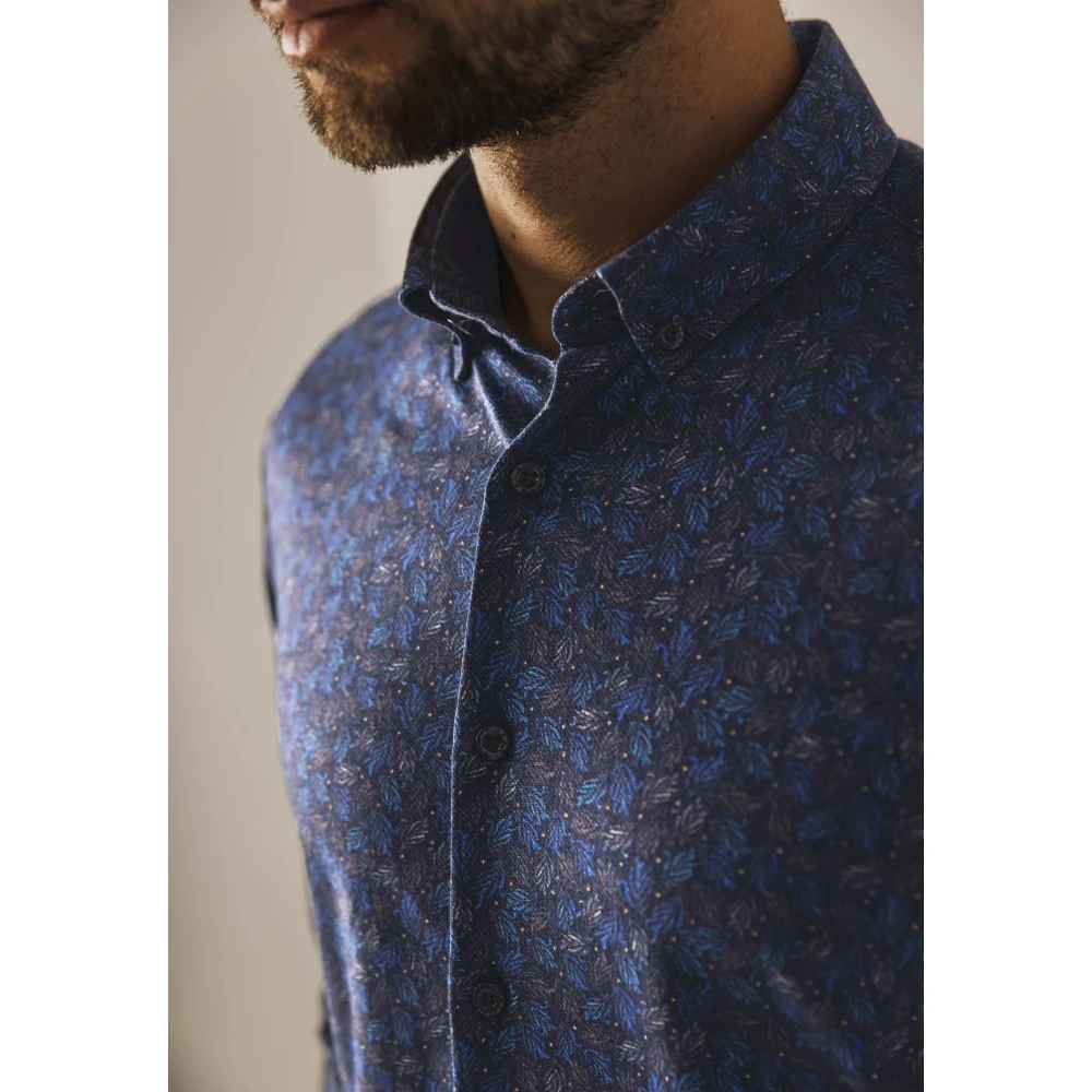 State of Art Casual Overhemd Blue Heren