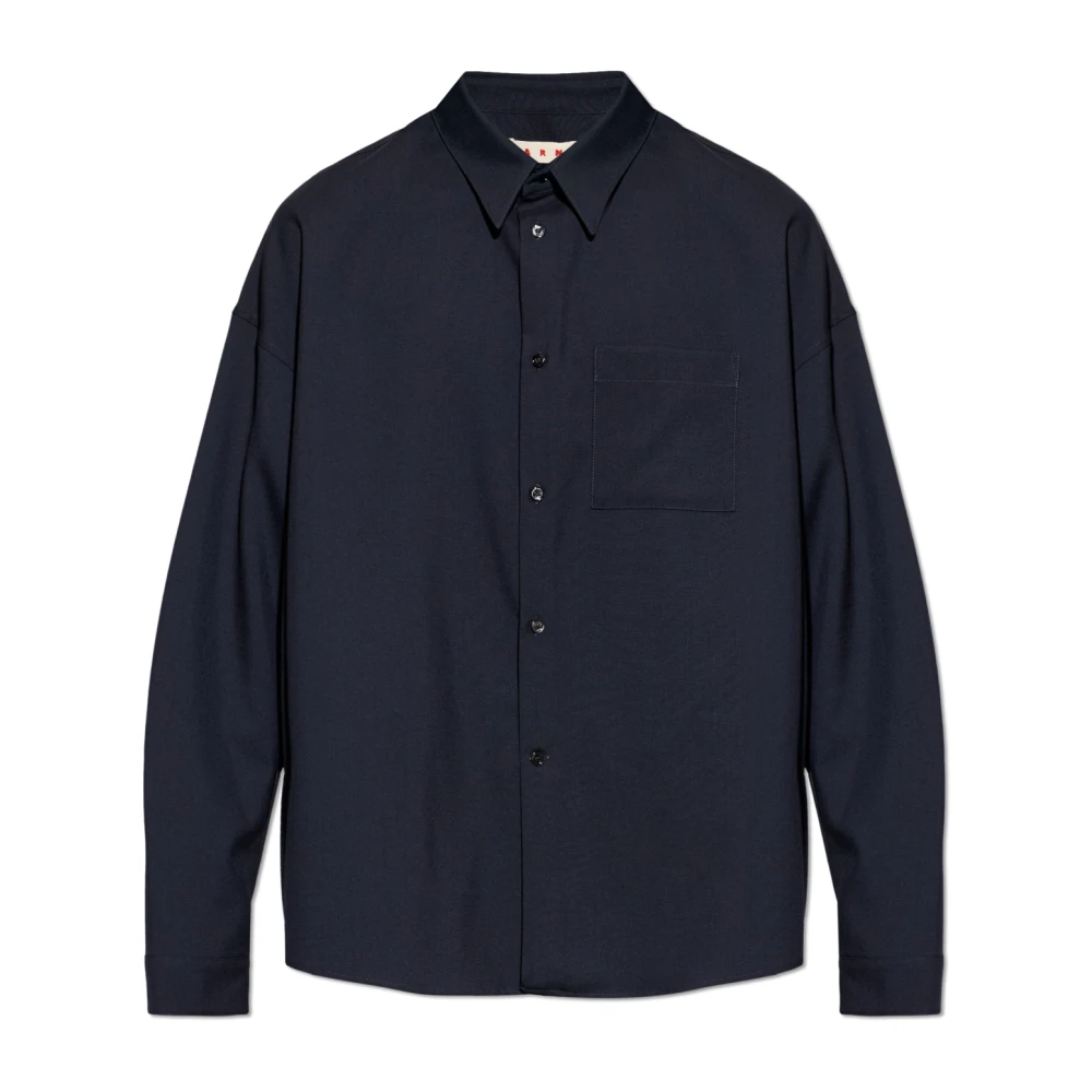 Marni Uomo Blu Magliette, M, New,