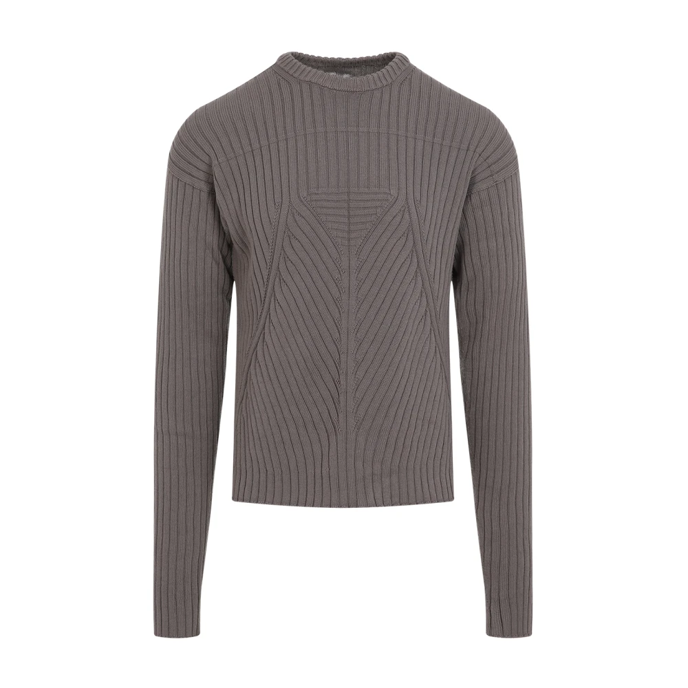 Rick Owens Grijze Sweater Verhoog Garderobe Stijl Gray Heren