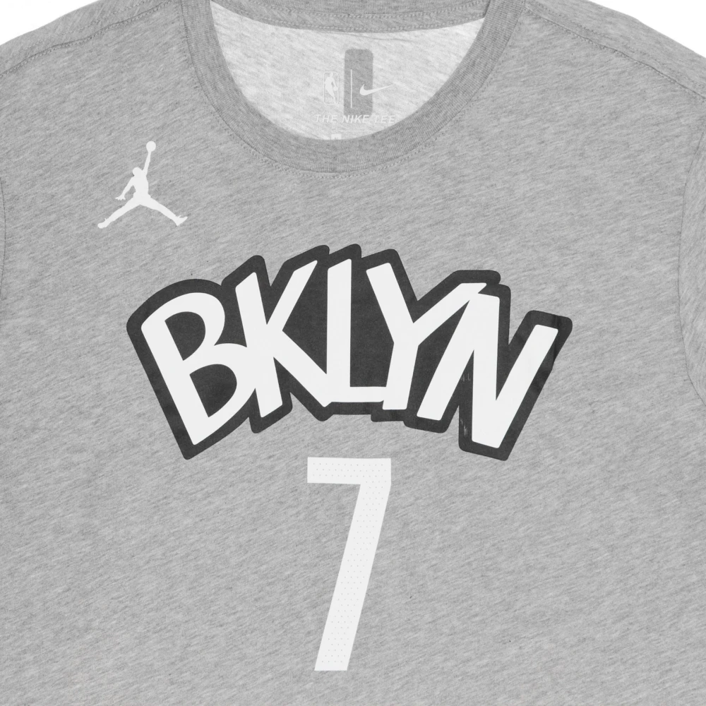 Nike Brooklyn Nets Statement Tee Durant Edition Gray Heren