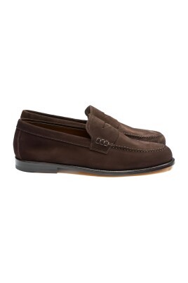 chaussures-plates-marron-fonce