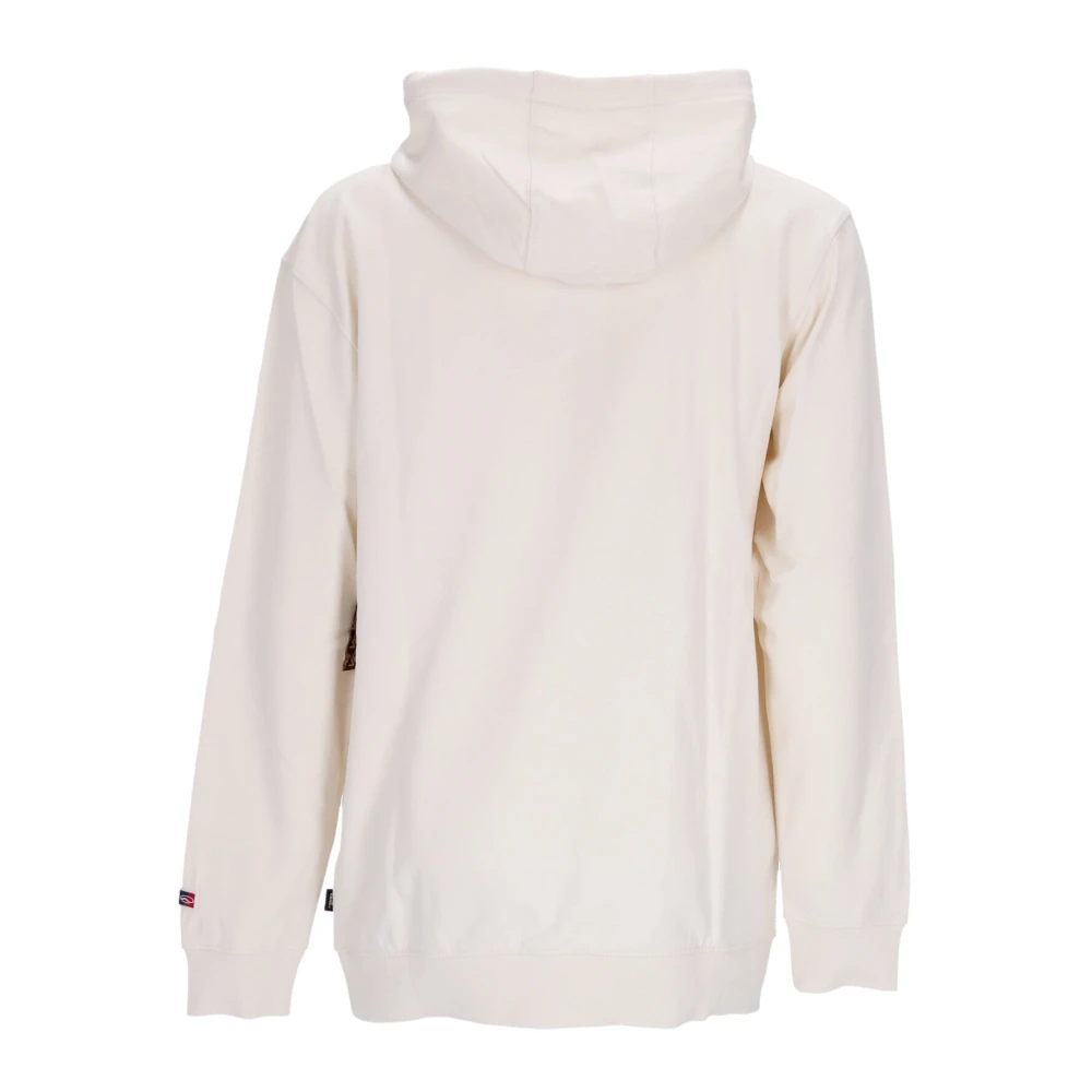 Vans Klassieke Lichtgewicht Hooded Sport Sweatshirt White Heren