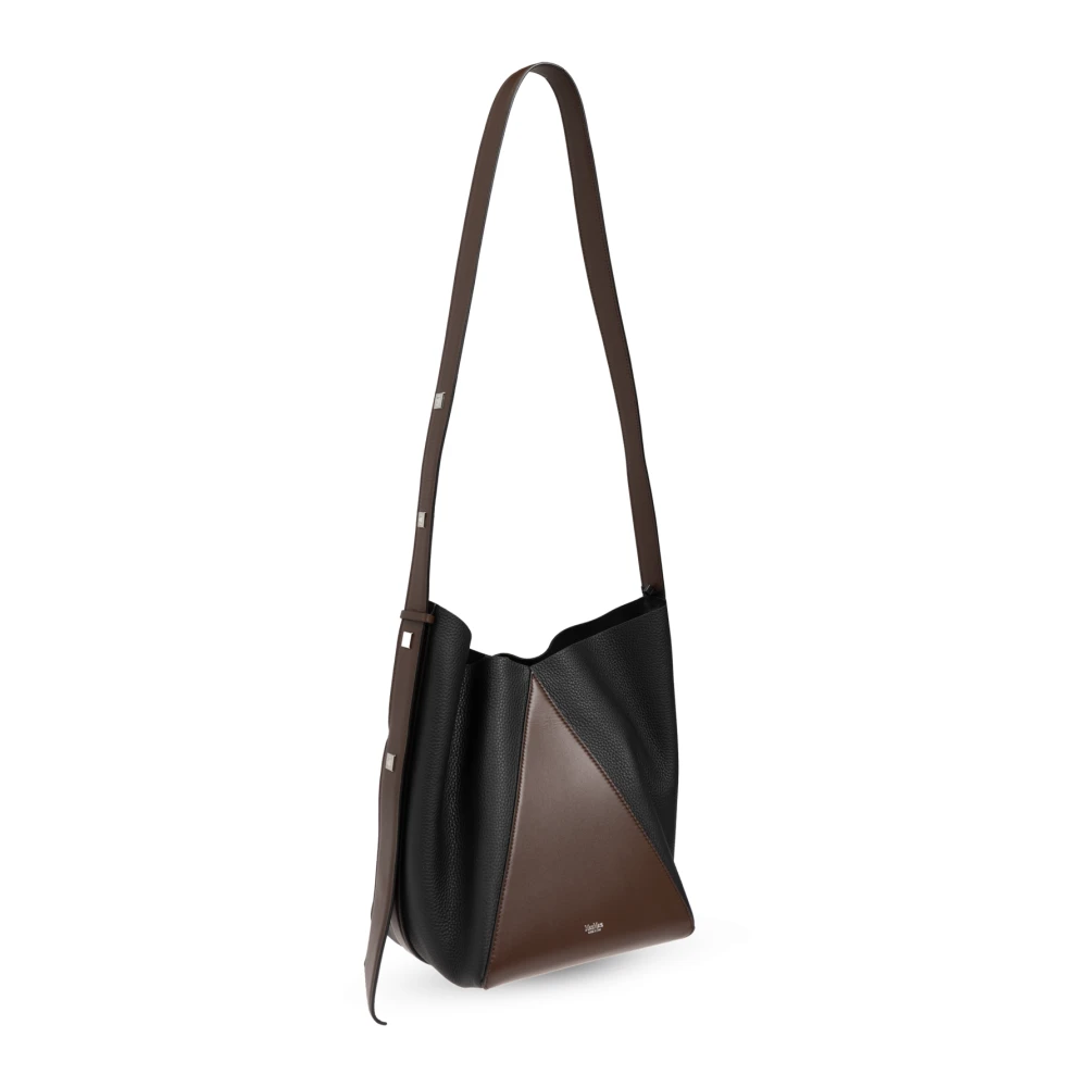 Max Mara Tas Mmbucketm type shopper Black Dames