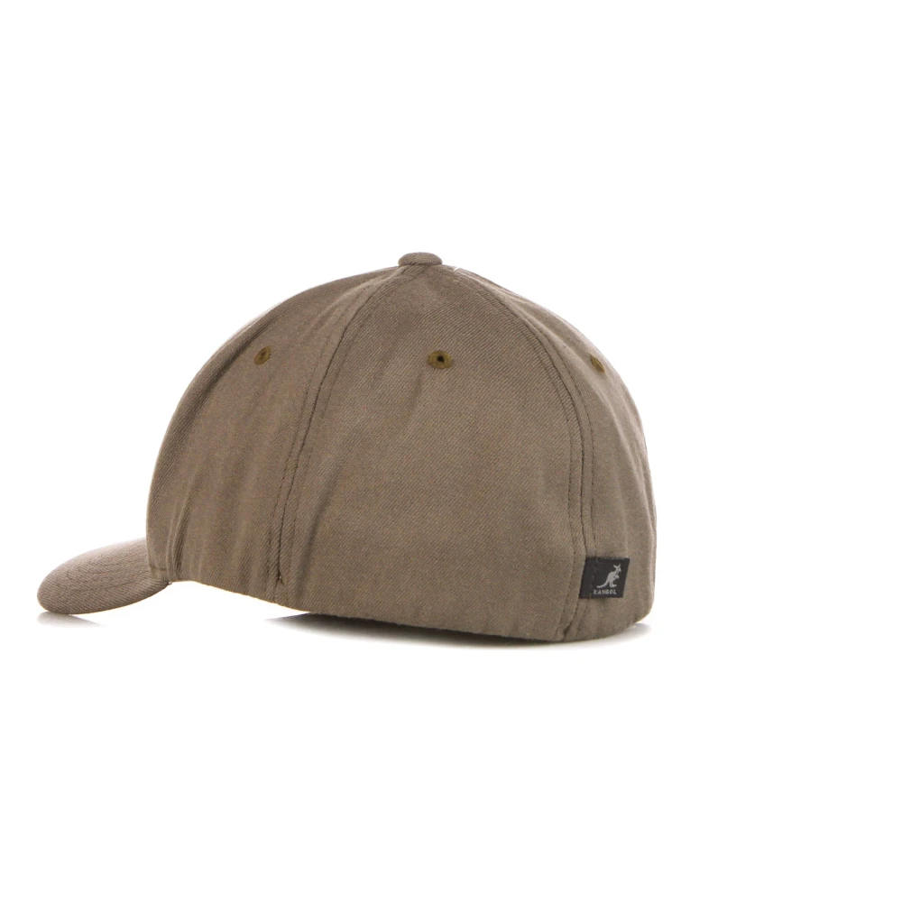 Kangol Flexfit Wol Baseballpet Bruin Brown Heren