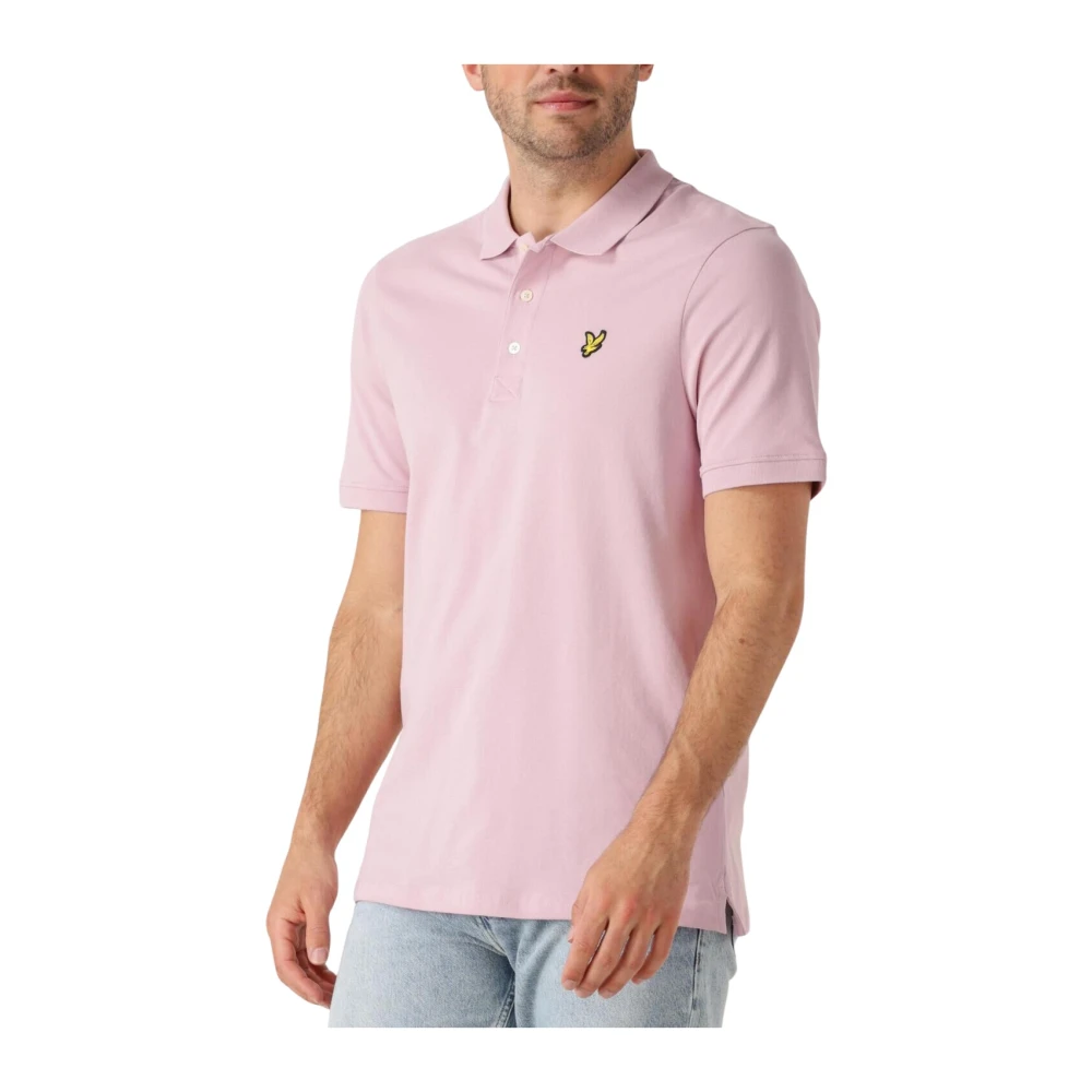 Lyle & Scott Rosa Polo-Shirt Plain - Bild 4