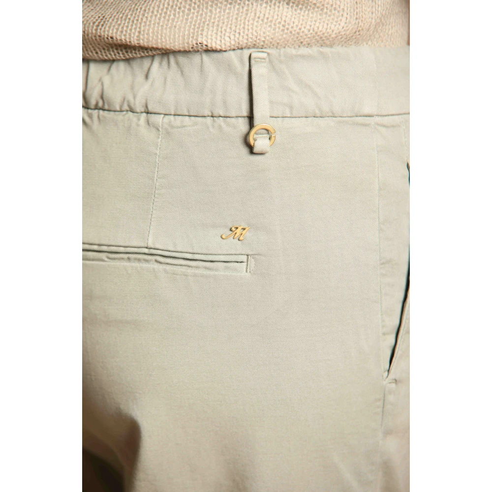 Mason's Gezellige Chino-broek voor dames in keper Green Dames