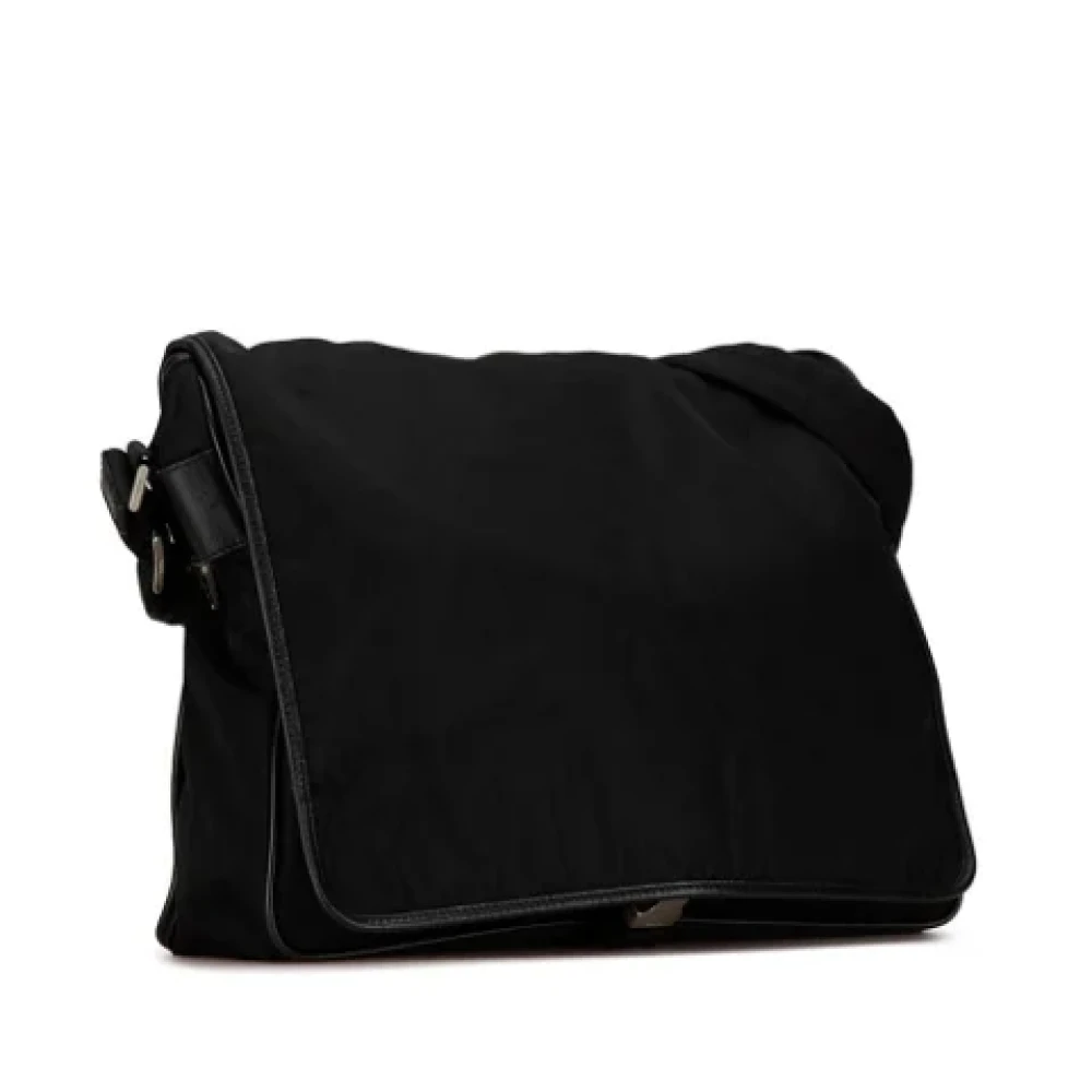 Prada Vintage Pre-owned Fabric prada-bags Black Dames