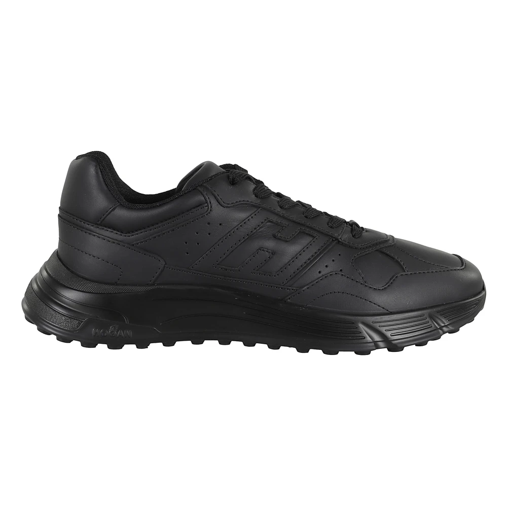 Hogan Zwarte Hyperlight Sneakers met Memory Foam Heren Schoenen