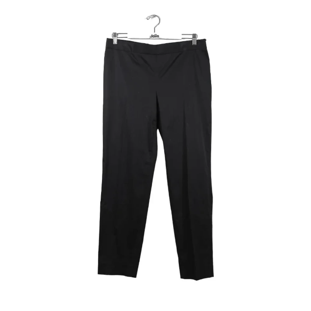 Moschino Pre-Owned Pre-owned Cotton bottoms Black Dames