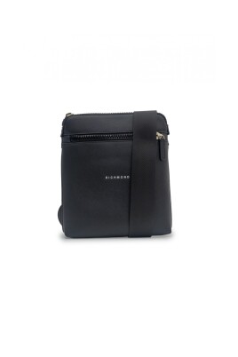 black-shoulder-bag-hammered-texture