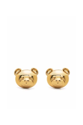 Teddybjörn Clip-On Örhängen Guld Logo