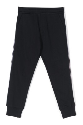 pantalon-de-survetement-en-maille-de-coton-bleu