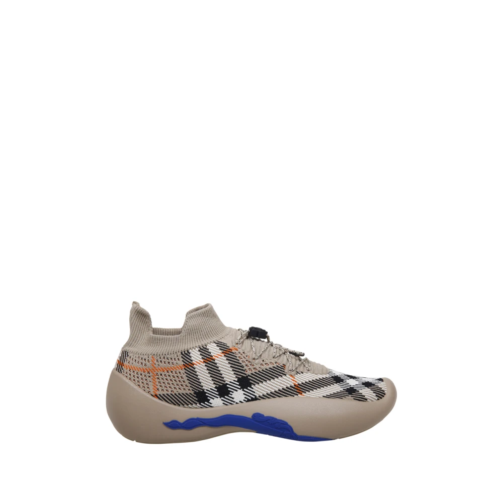 Burberry Men's Beige Neptune Sneaker - Sneakers - 6 Uk- Shoes