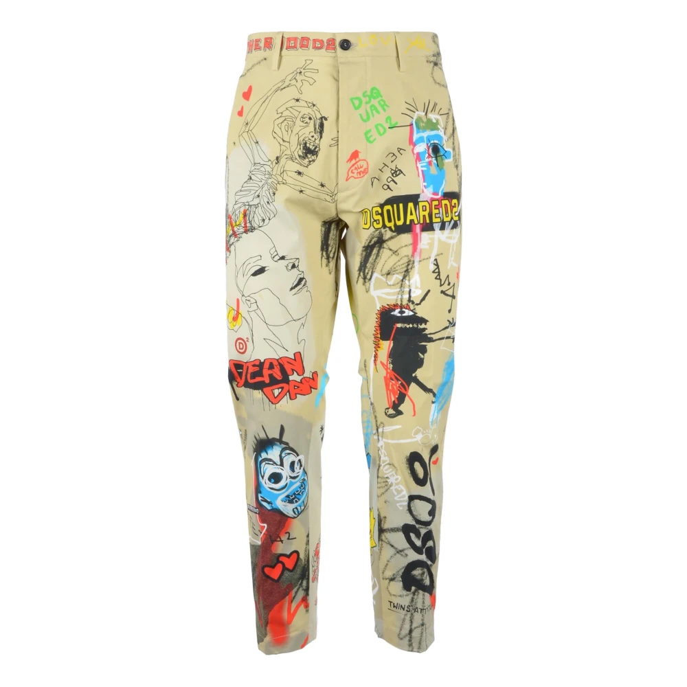 Trousers > Slim-fit Trousers - - Dsquared2 - Modalova