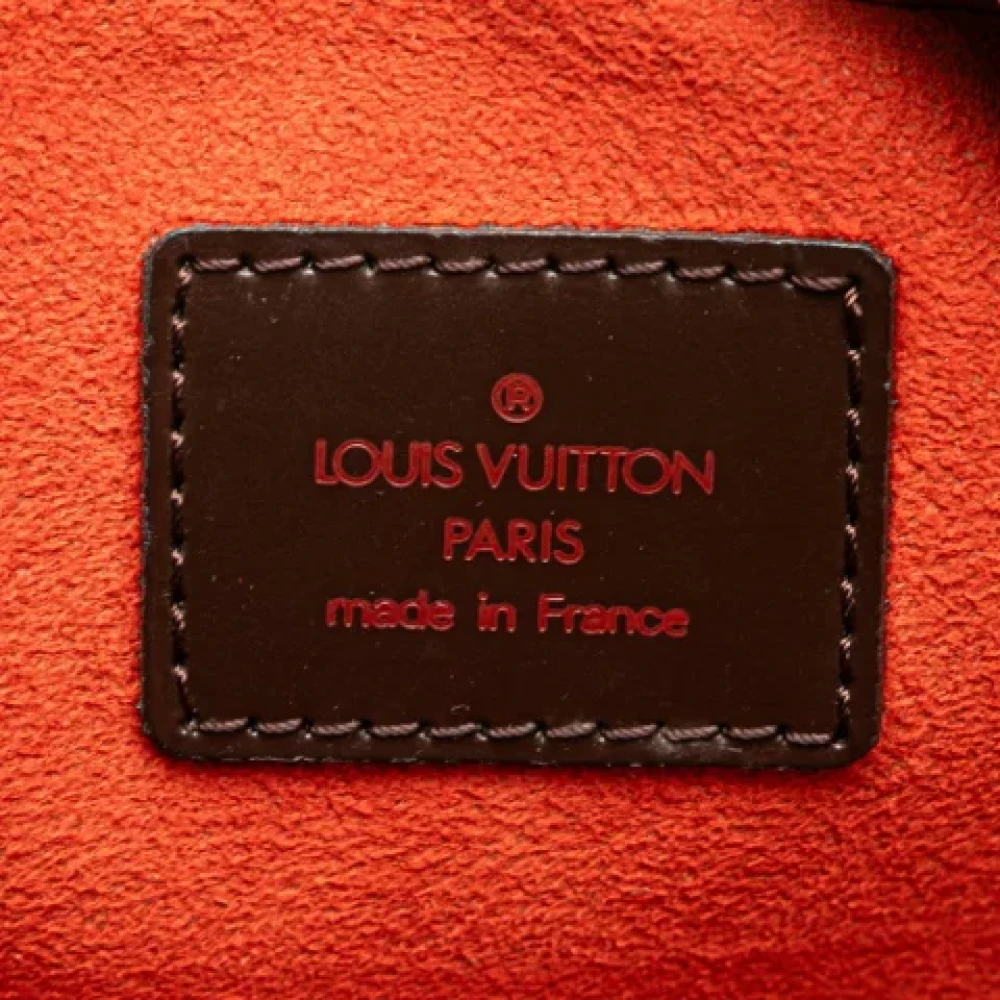 Louis Vuitton Vintage Pre-owned Plastic shoulder-bags Brown Dames