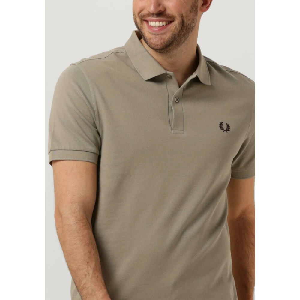 Fred Perry Heren Polo & T-shirts De Eenvoudige Shirt Green Heren