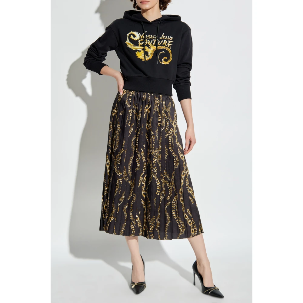 Versace Jeans Couture Hoodie Black Dames