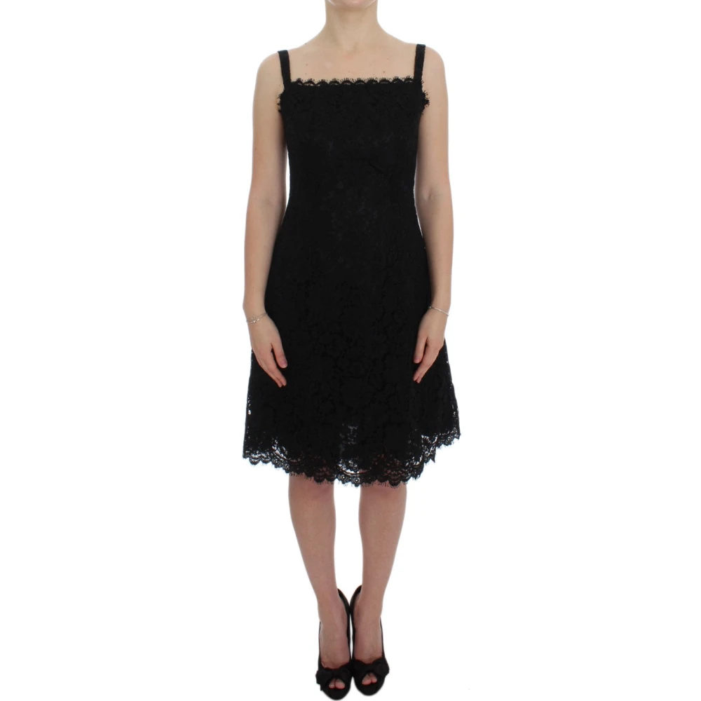Dolce & Gabbana Donna Nero Abiti, S, New,