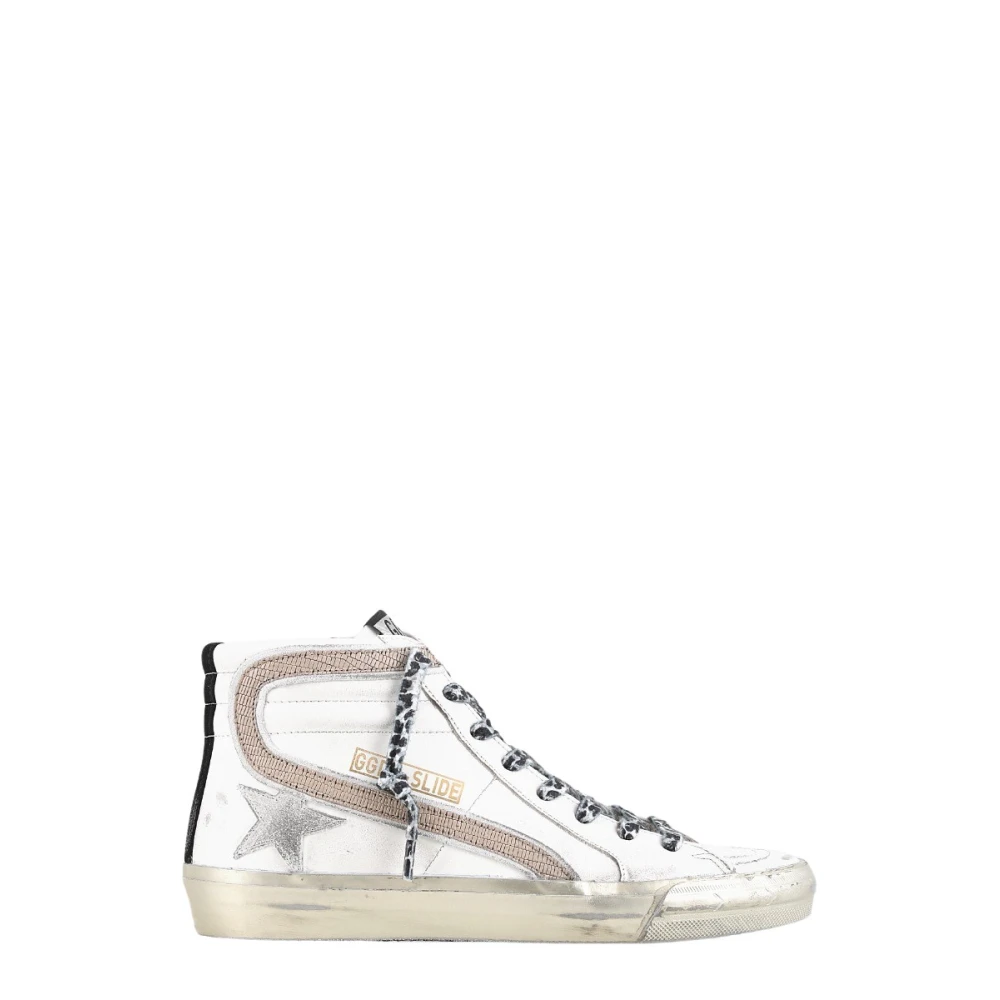 Golden Goose Slide met ster Dames Schoenen Wit