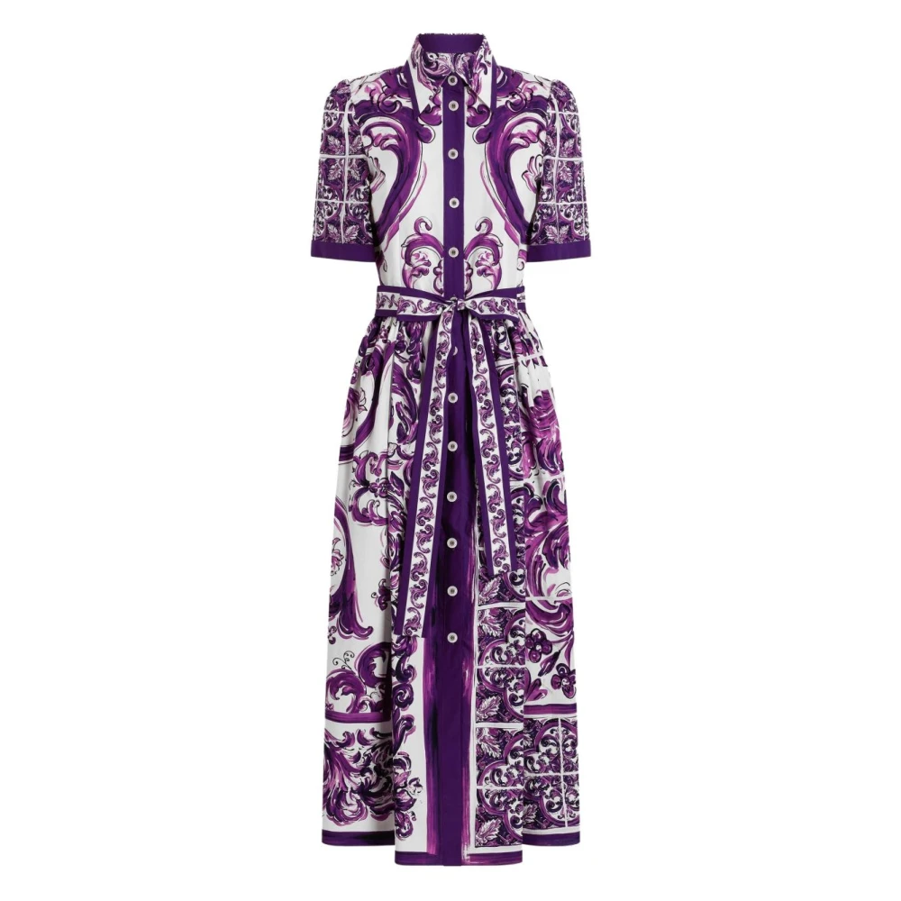 Dolce & Gabbana Donna Viola Abiti, S, New,