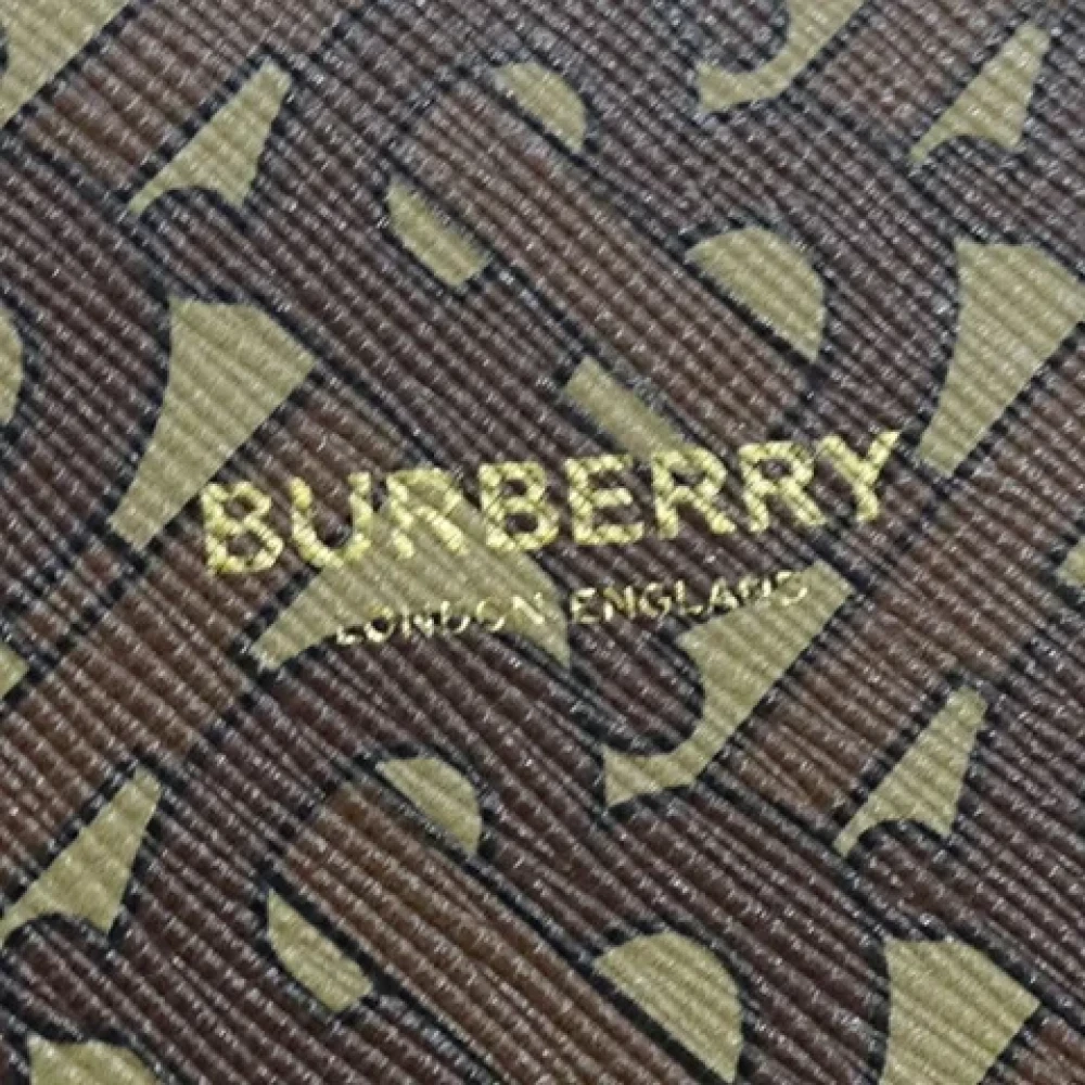 Burberry Vintage Pre-owned Plastic shoulder-bags Brown Dames