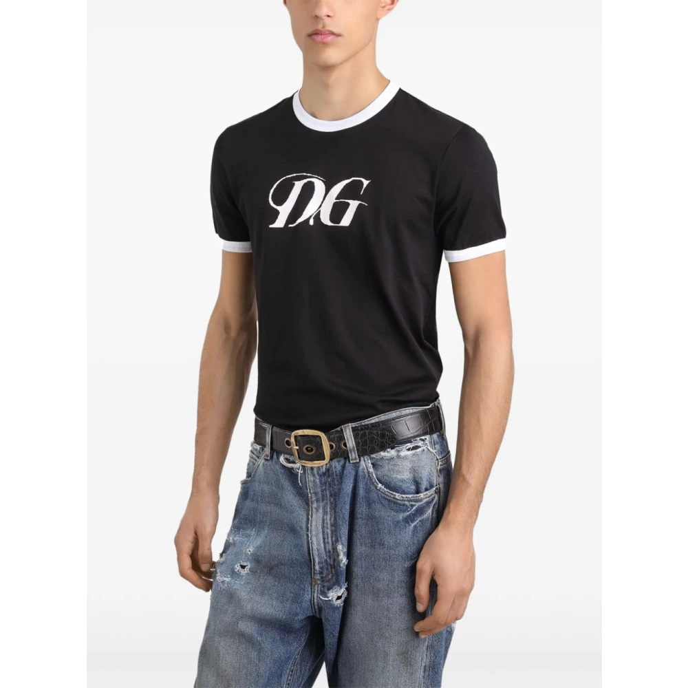 Dolce & Gabbana Heren T-shirts & Polo's in Zwart Black Heren