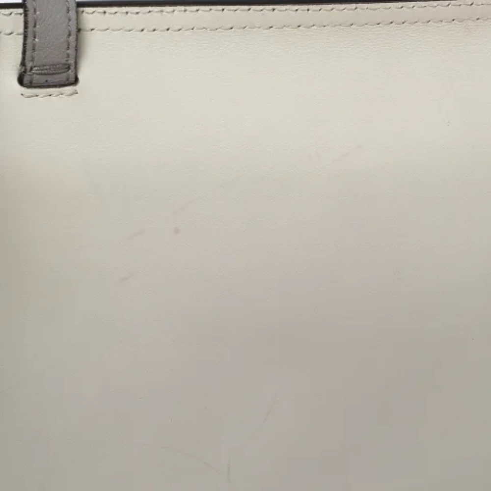 Gucci Vintage Pre-owned Leather gucci-bags White Dames