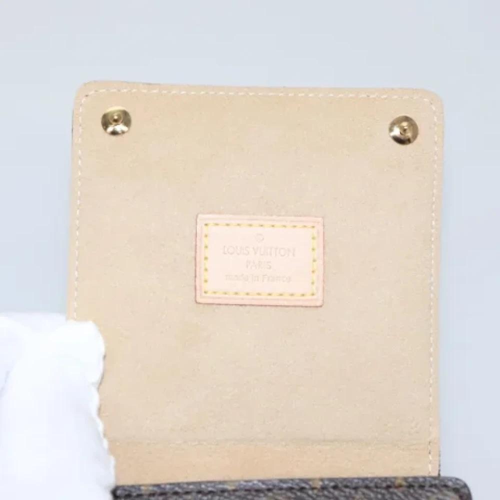 Louis Vuitton Vintage Pre-owned Canvas pouches Brown Dames