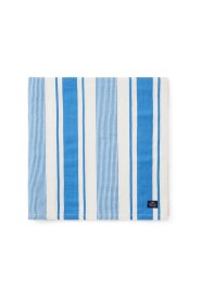 Blå Lexington Home Stripet Duk, Lin/Bomull Tablecloth