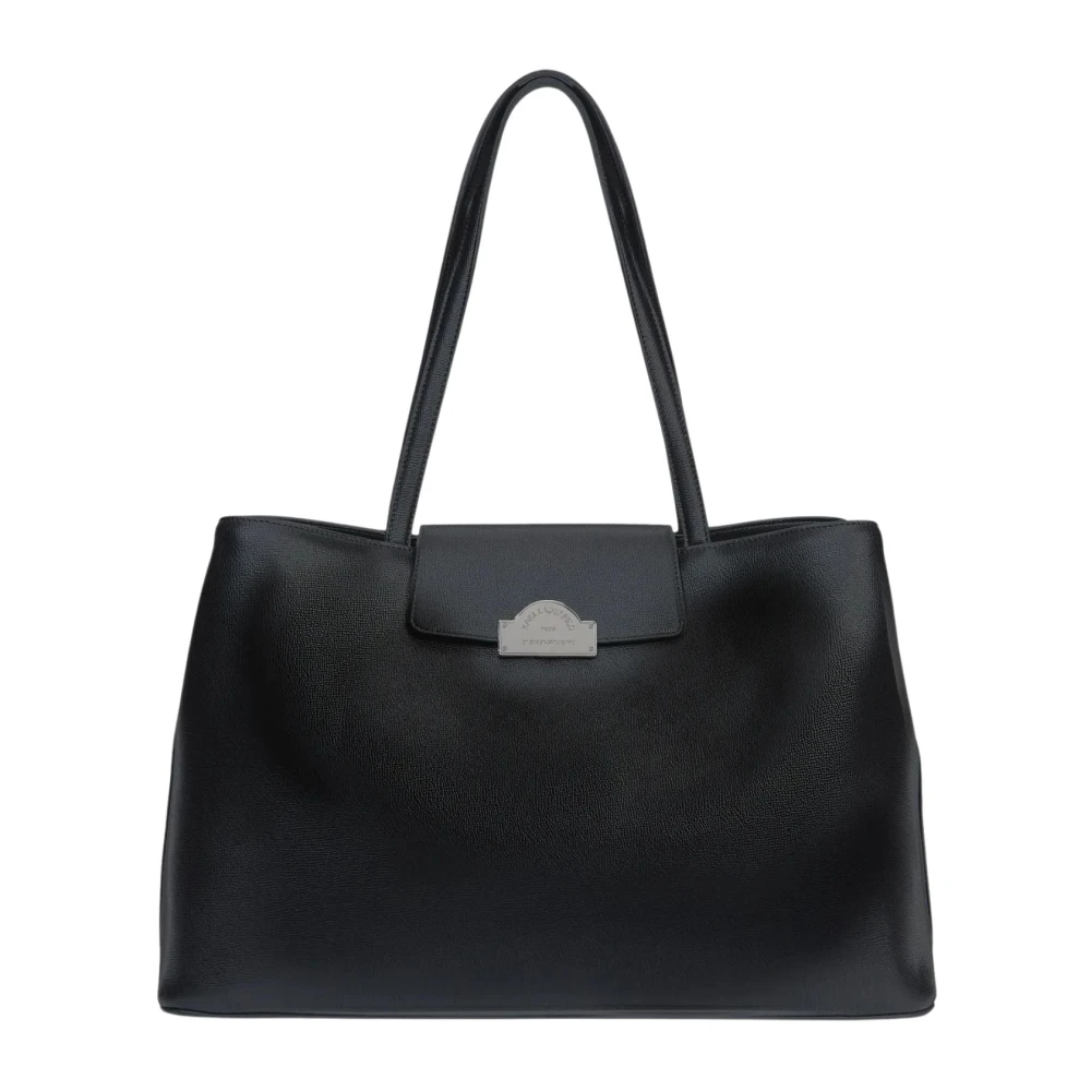 Karl Lagerfeld Black Le Grand Cabas K/Rsg Métal - Female - Shopping Bags - One Size - Bags
