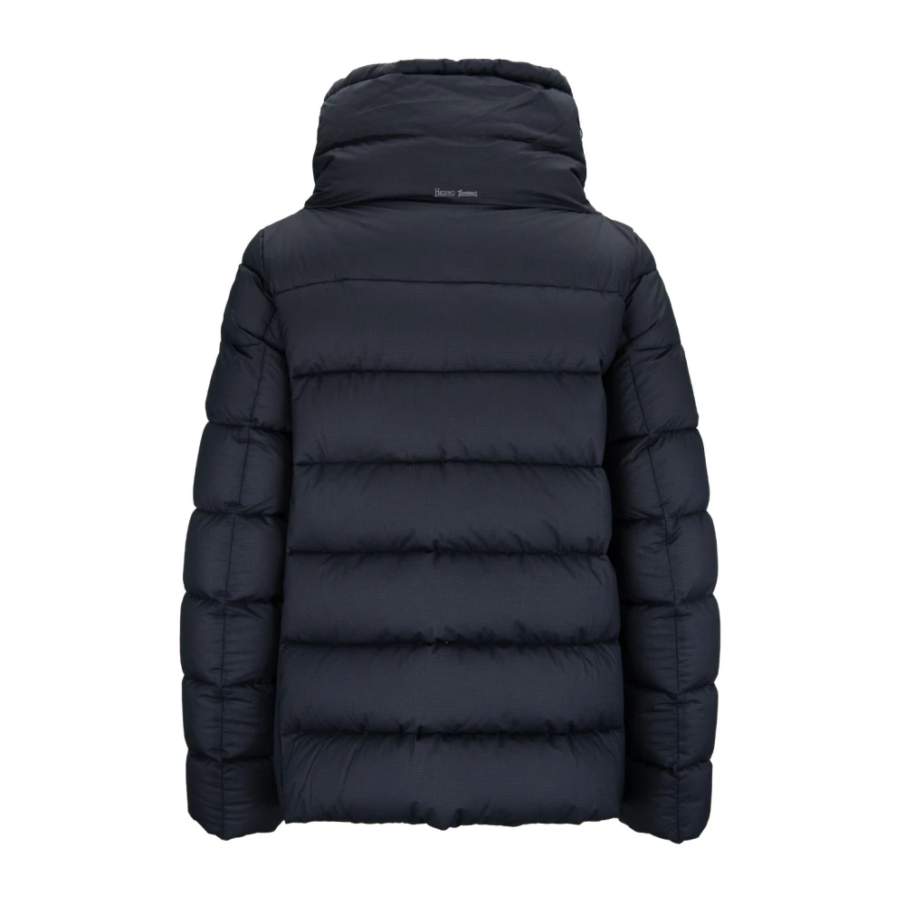 Herno Down Jacket met Rits Black Dames