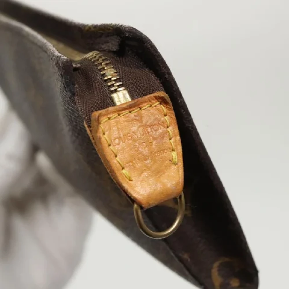 Louis Vuitton Vintage Pre-owned Canvas pouches Brown Dames