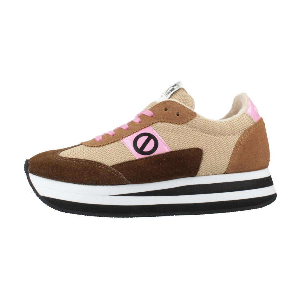 No Name Flex Jogger Sneakers Dames Schoenen Bruin