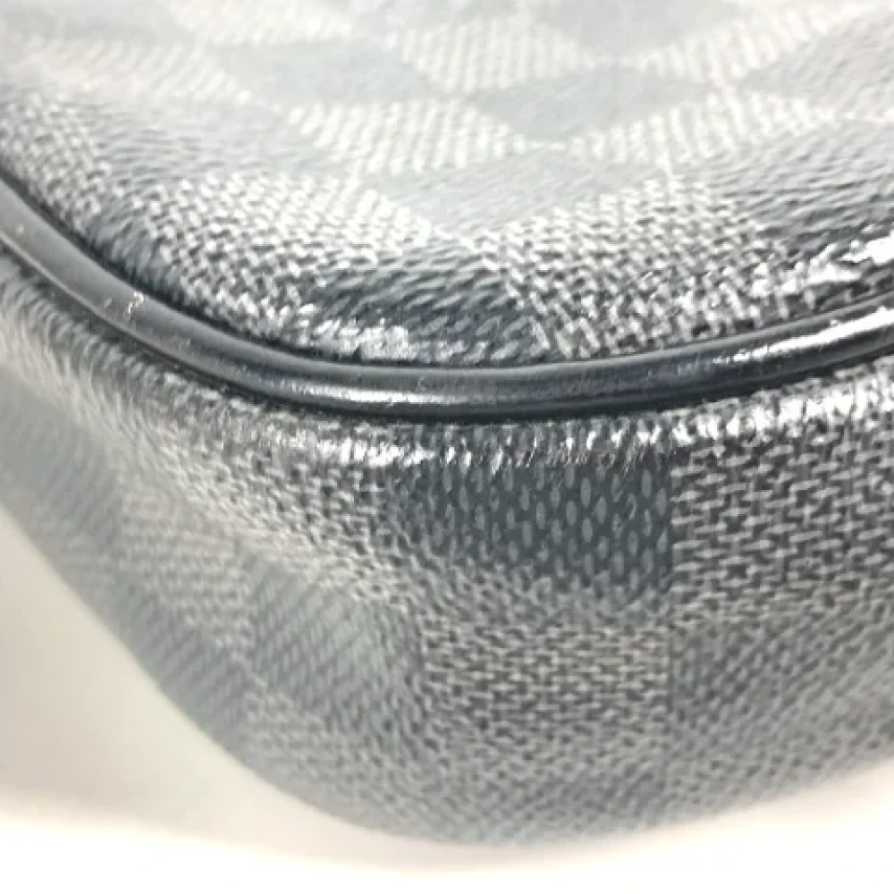 Louis Vuitton Vintage Pre-owned Cotton louis-vuitton-bags Black Dames